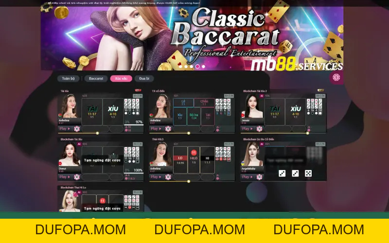Live casino MB88