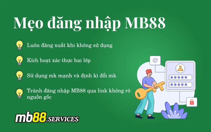 Hướng Dẫn Đăng Nhập MB88 An Toàn Và Cách Xử Lý Lỗi Hiệu Quả