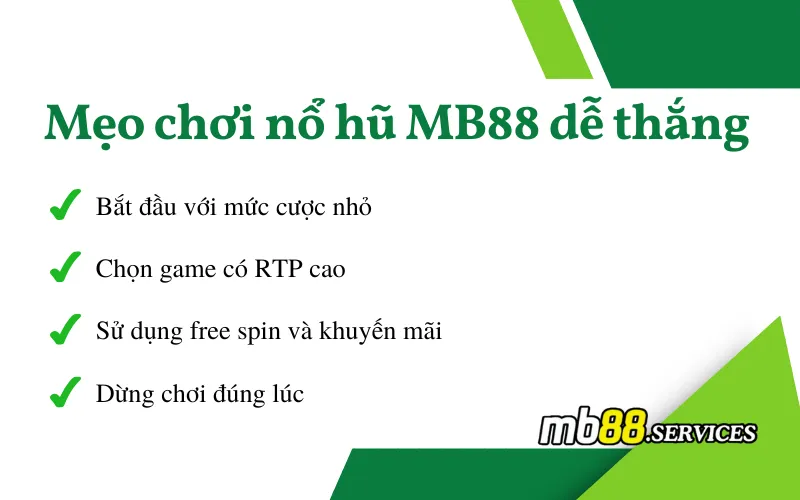 Nổ Hũ MB88 - Khám Phá Sảnh Game HOT Và Mẹo Chơi Dễ Thắng