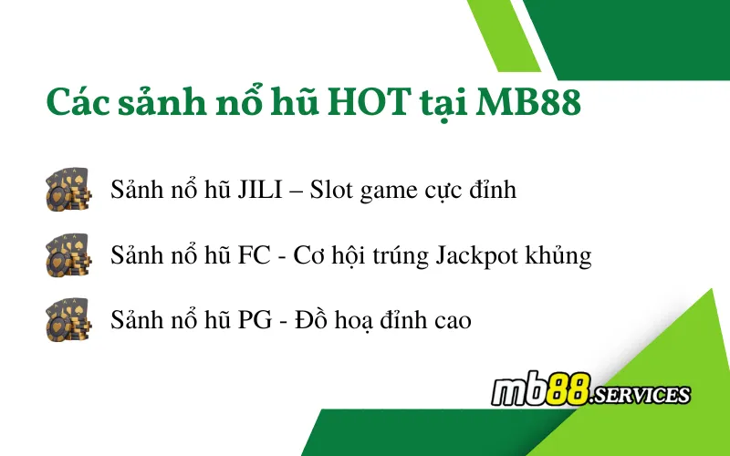 Nổ Hũ MB88 - Khám Phá Sảnh Game HOT Và Mẹo Chơi Dễ Thắng