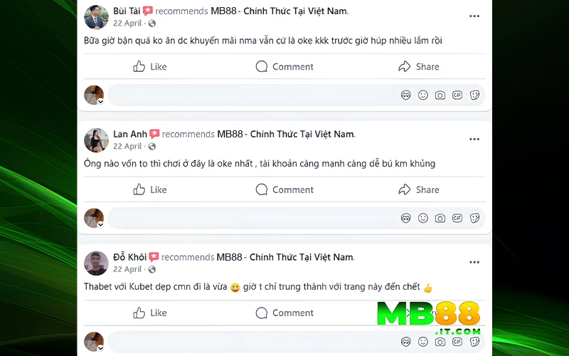 Bài Đánh Giá Về MB88 - Góc Nhìn Khách Quan Từ Dân Cá Cược