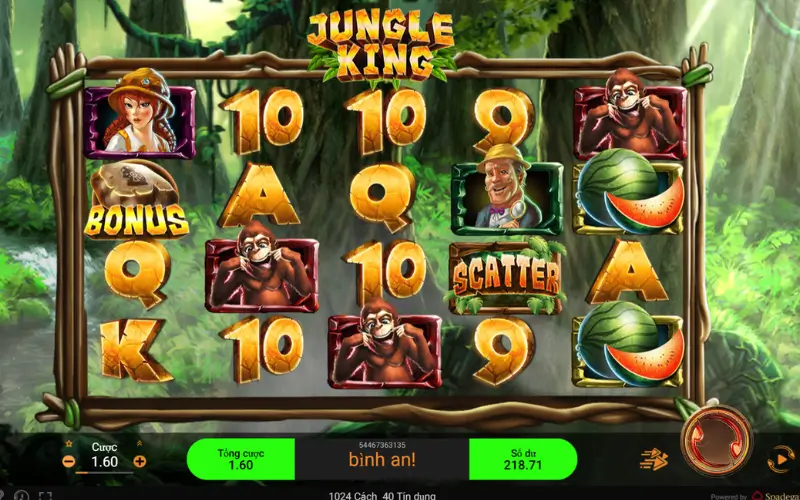 Jungle King MB88 – Slot Game Nổ Hũ Đổi Thưởng Hấp Dẫn